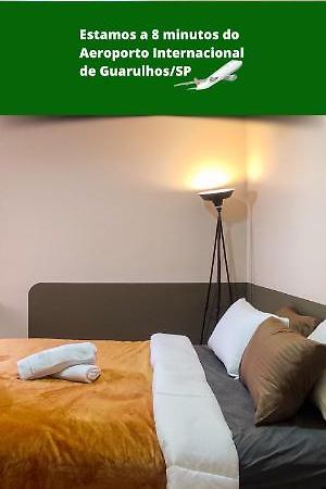 Quarto em Apartamento Próximo ao Aeroporto de Guarulhos GRU Exterior foto